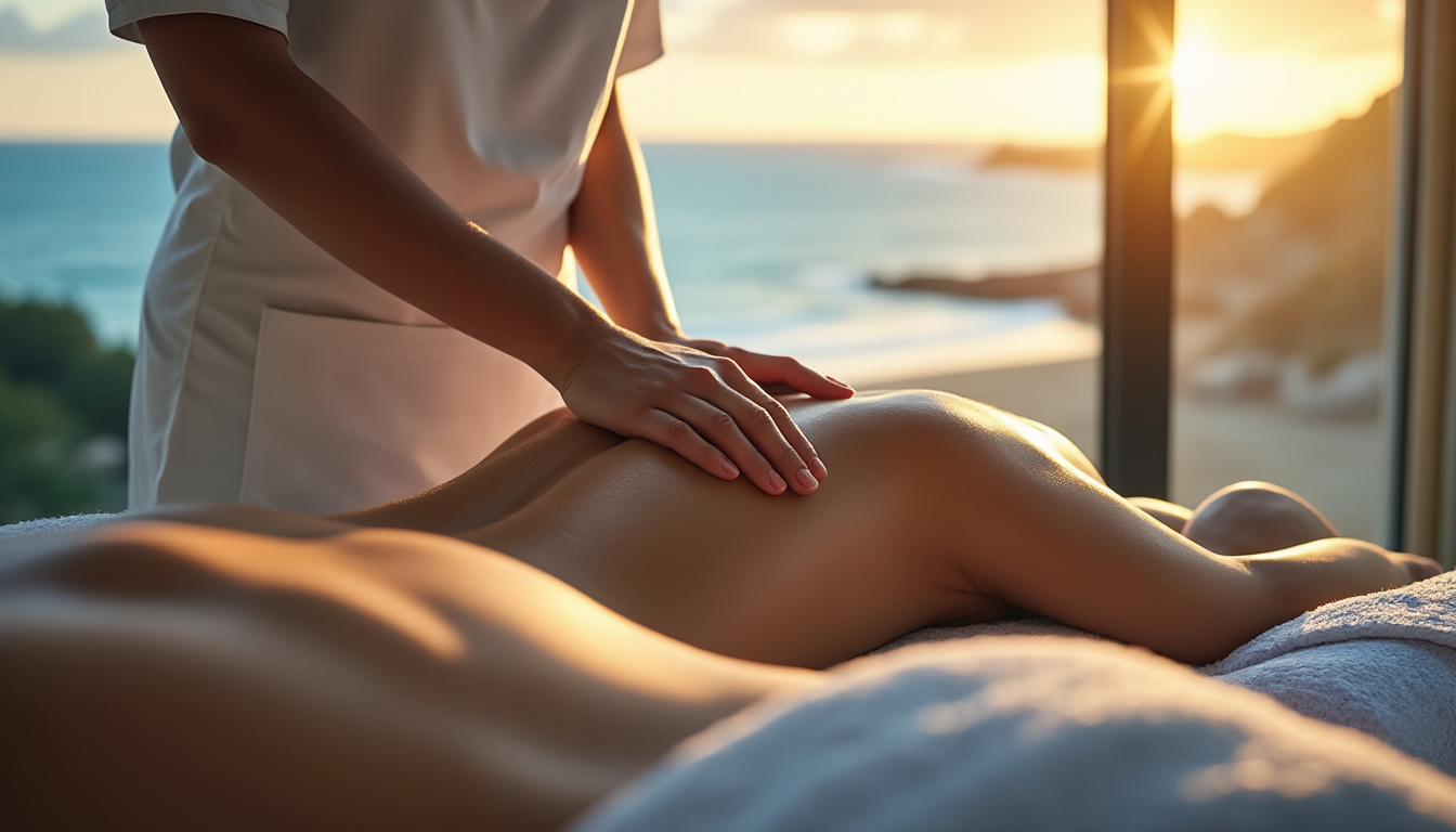 découvrez une expérience exclusive au thalassa sea & spa de quiberon avec le massage marin, pour une détente absolue et des bienfaits revitalisants au cœur de la bretagne.