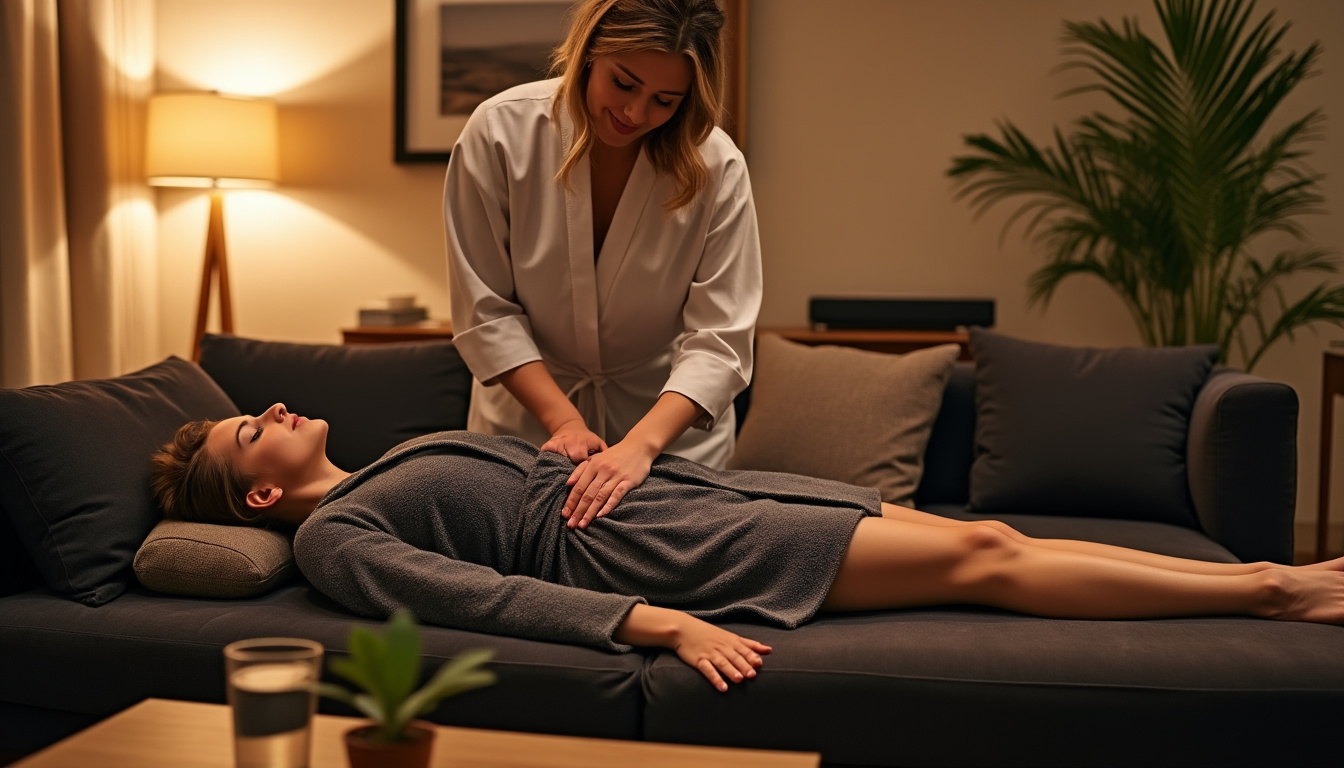 profitez pleinement de votre temps libre grâce à la pause massage : bénéficiez d'un massage à domicile relaxant et personnalisé, où et quand vous le souhaitez. détendez-vous sans vous déplacer !