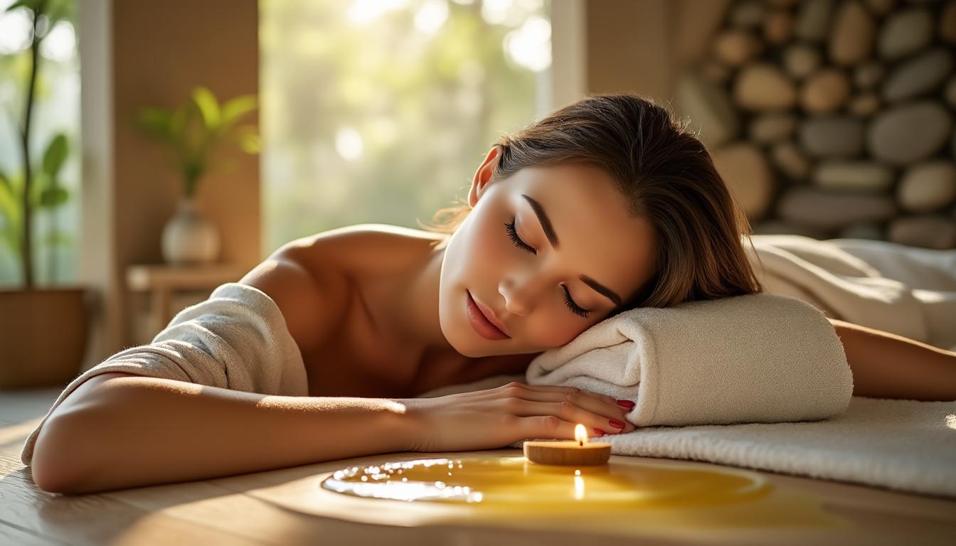 découvrez les huiles de massage bio florame, idéales pour une détente totale. formulées à partir d'ingrédients naturels, elles offrent bien-être et relaxation pour le corps et l'esprit.