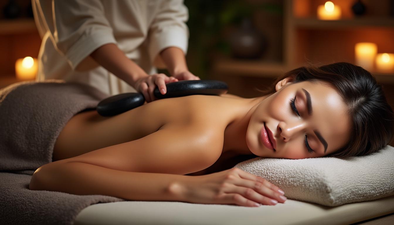 découvrez comment la pierre de basalte chauffée stimule la circulation sanguine, favorise la détente musculaire et améliore votre bien-être général grâce à ses propriétés thermiques naturelles.