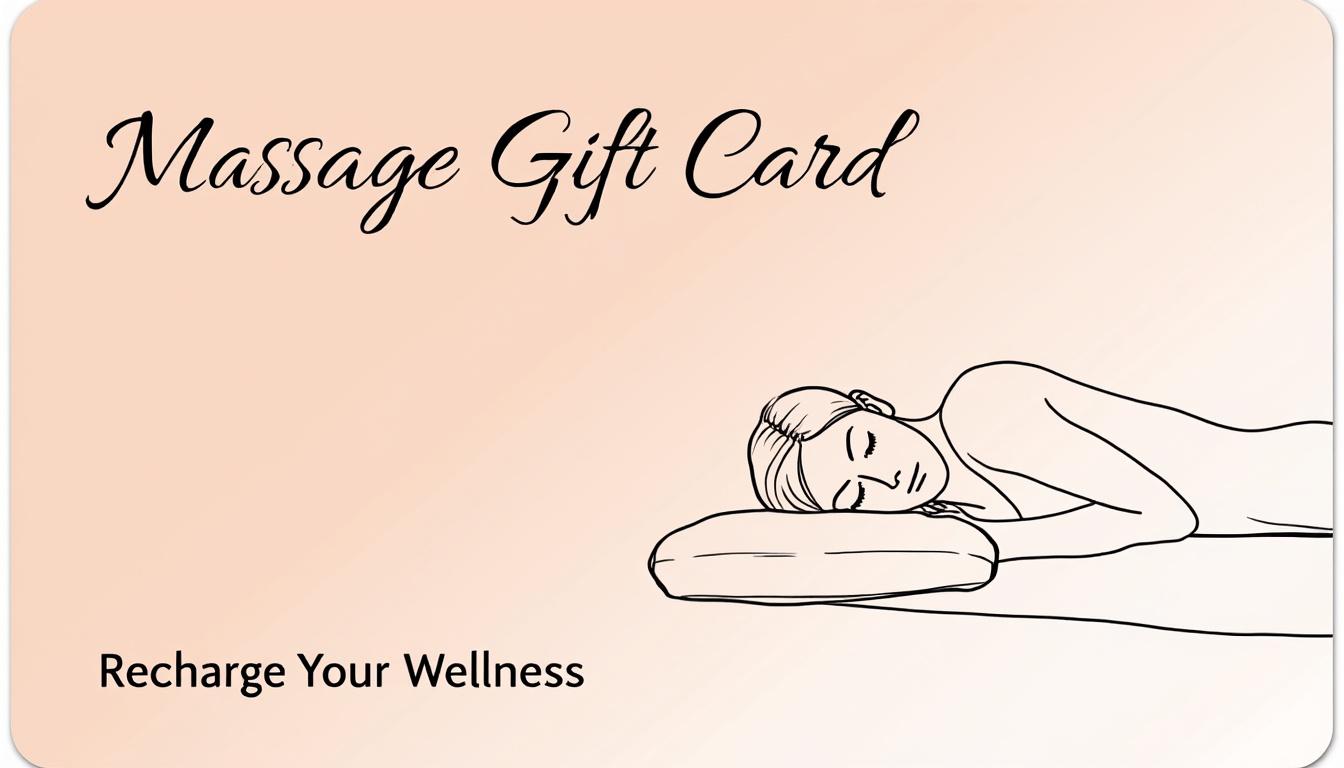 découvrez pourquoi offrir une carte cadeau pour un massage est le cadeau idéal cette année, alliant détente, bien-être et attention personnalisée.